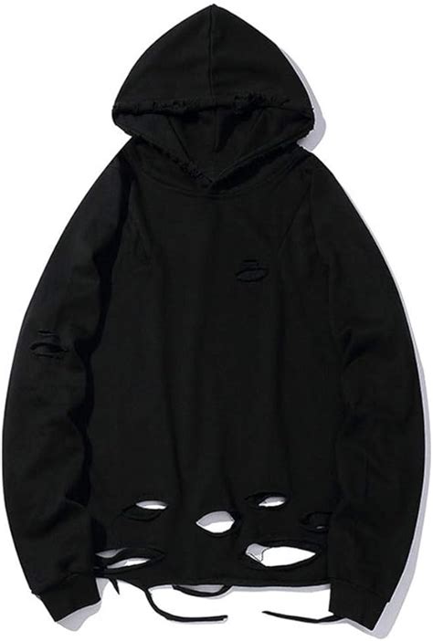 ripped hoodie mens